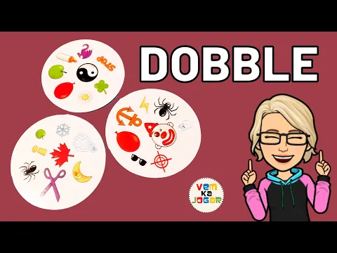 JOGANDO DOBBLE ou SPOT IT - Observação, reflexo, dinamismo. Um jogo de cartas muito maluco!
