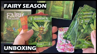 Unboxing Fairy Season card game