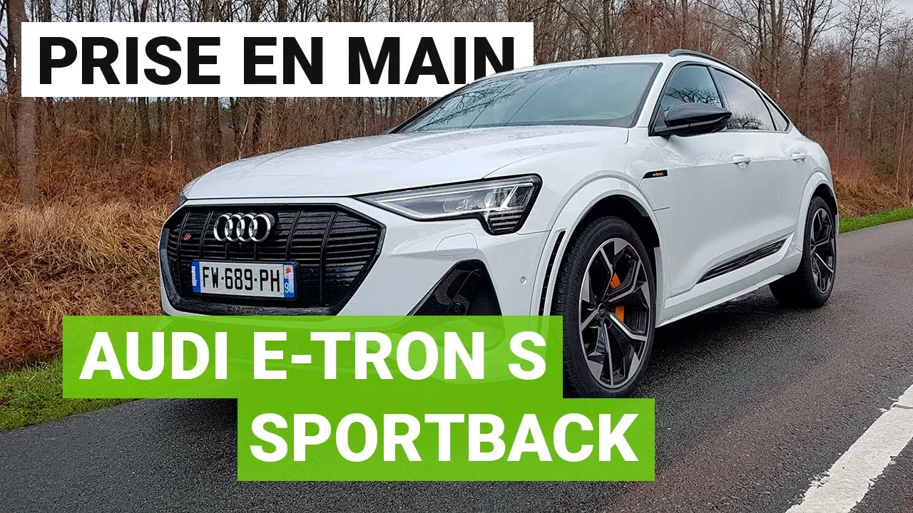 AUDI e-TRON S Sportback : un ogre de puissance