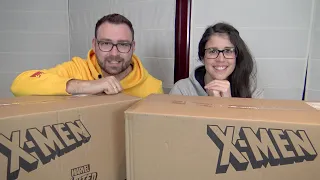 Marvel United X-Men: Tokens y Uncanny Pledge (Expansiones Kickstarter All in) - Unboxing