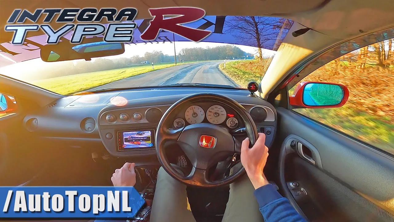 2002 HONDA INTEGRA TYPE R DC5 | K20A 9000RPM VTEC 220HP | POV Test Drive by AutoTopNL