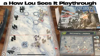 Battle of Hoth - Scenario 4 Stop Motion Battle Report
