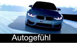 BMW M4 Concept Iconic Lights - BMW Laser light system demo - Autogefühl