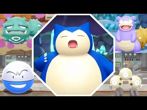 TOP 10 *ULTRA RARE* SHINY REACTIONS IN POKEMON LETS GO! SHINY SNORLAX,
SLOWBRO