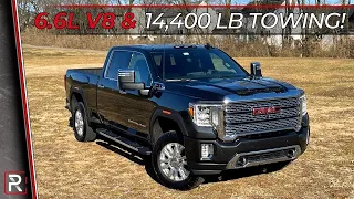 The 2021 GMC Sierra HD Denali is a Capable Big Truck in Need of a Better Interior