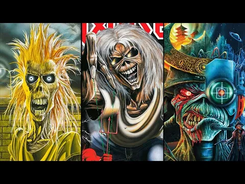 Iron Maiden Character Packs by CMON Unboxing