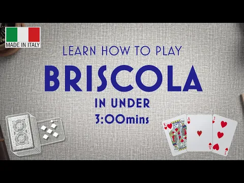 Learn Briscola in under 3mins - Italian Card Game