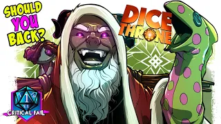 Santa Vs. Krampus - Dice Throne - Kickstarter Guide - Review - Opinions