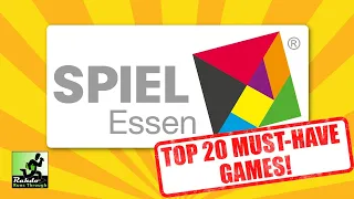 Rahdo Runs Through►►► Top 20 Essen Spiel Must-Have Games!!