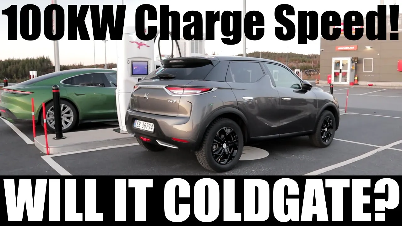 DS3 Crossback E-Tense - Cold Charge Speed Test!