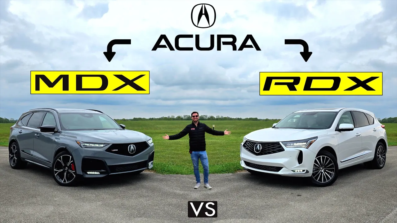 HOW DIFFERENT?? -- 2025 Acura MDX vs. 2025 Acura RDX: Comparison