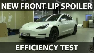 Model 3 front lip spoiler from Unplugged Performance