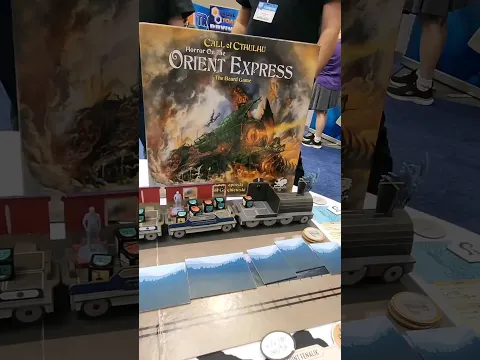 #HorrorOnTheOrientExpress - one of my highlights at GenCon 2023, demoed by Adam #shorts