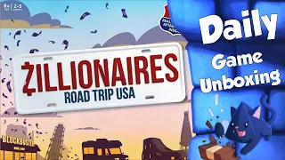 Zillionaires: Road Trip USA - Daily Game Unboxing