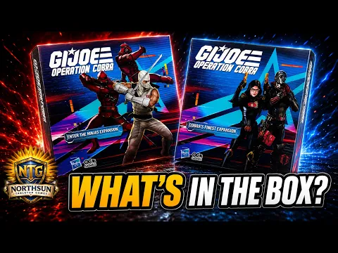 G.I. JOE: Operation Cobra Unboxing | Cobra’s Finest + Enter the Ninjas