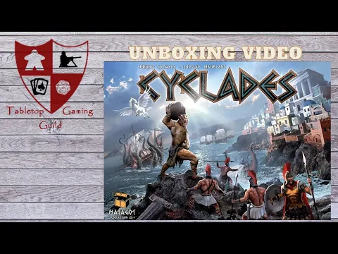 Cyclades Board Game Unboxing