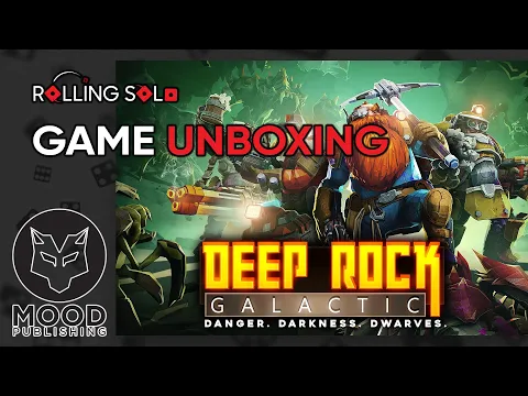 Deep Rock Galactic: The Board Game | Game Unboxing