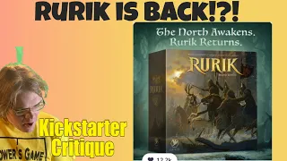 Rurik Second Edition (B+) Kickstarter Critique Review