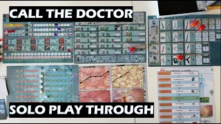 Call the Doctor Solo Play Through PnP Medical Board Game