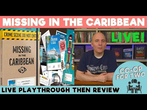 New Cold Case Game: Missing in the Caribbean