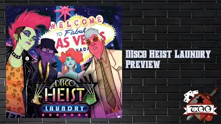 Disco Heist Laundry Board Game Preview | Funky Strategy, Hidden Roles & Party Fun!