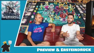 UPRISING Brettspiel Kickstarter Ersteindruck