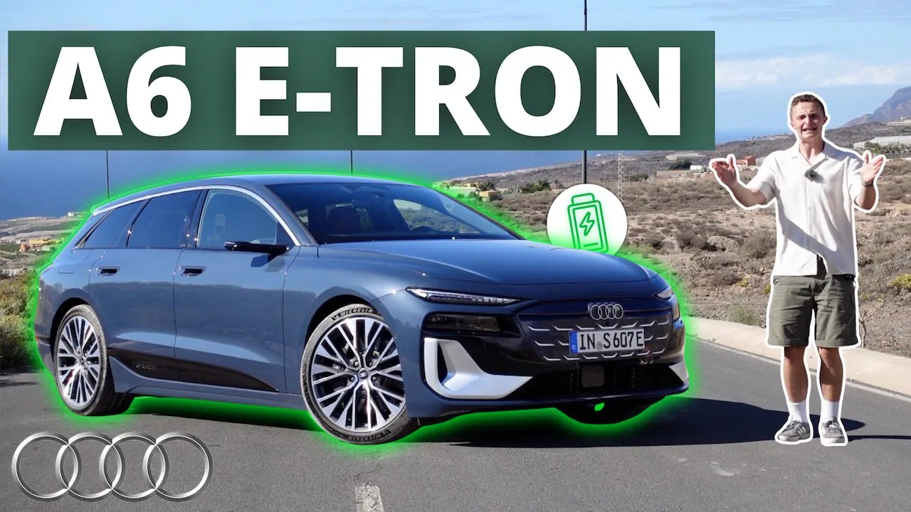 ENDELIG ER DEN HER! Audi A6 E Tron Præsentation