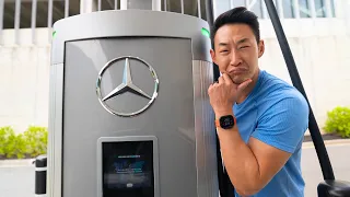I Tried a 500 Mile Road Trip using only Mercedes Charging