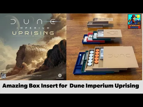 Amazing Dune Imperium Uprising Box Insert system!