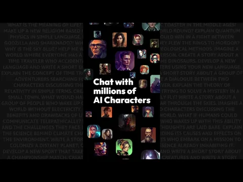 Vídeo de Character AI: Chat, Talk, Text