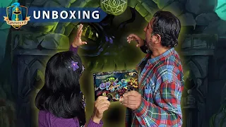 Unboxing TINY EPIC DUNGEONS ⚔ | Pequeñas GRANDES mazmorras || Aventureros Lúdicos