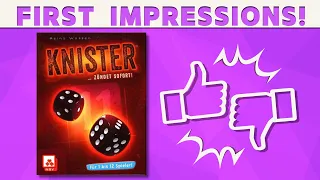 Knister - First Impression REVIEW!