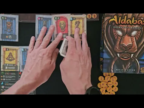 Aldabas: Doors of Cartagena puzzly tableau #boardgame how to setup #play #review #4k AmassGames