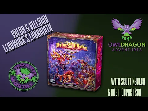 Stolen Pizza! A Valor & Villainy: Lludwick's Labyrinth review