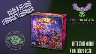 Stolen Pizza! A Valor & Villainy: Lludwick's Labyrinth review