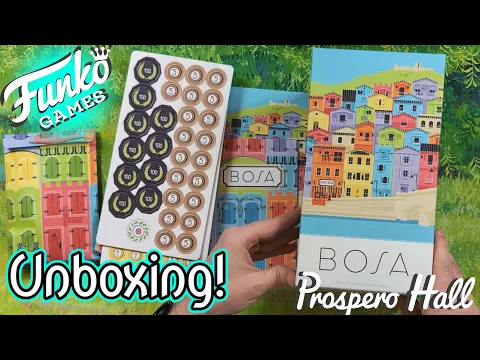Bosa - Unboxing Funko Games & Prospero Hall's Latest Game!