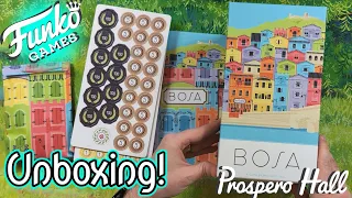 Bosa - Unboxing Funko Games & Prospero Hall's Latest Game!