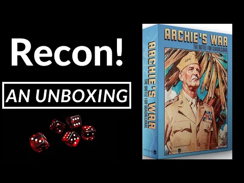 Recon! Archie's War: The Battle for Guadalcanal (Solitaire & 2-player)