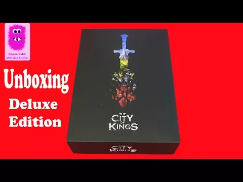 The City of Kings, Unboxing Kickstarter Deluxe Edition (In English, board game)