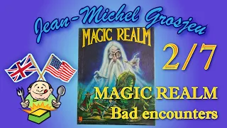 Magic Realm, full ruleset (2/7) : monsters actions