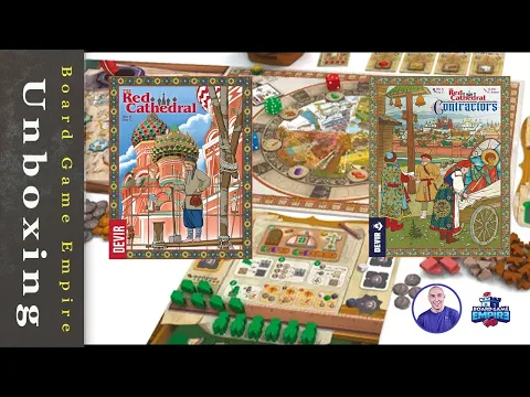 The Red Cathedral & Contractors Expansion Unboxing - Devir