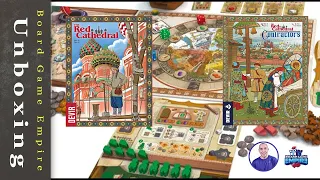 The Red Cathedral & Contractors Expansion Unboxing - Devir