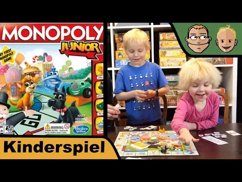 Monopoly Junior - Kinderspiel - Review mit Sohn