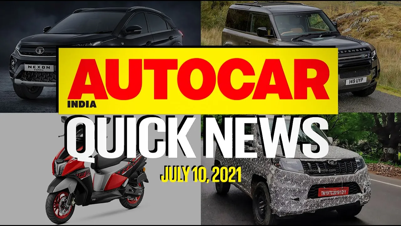2021 Tata Dark Edition range, Mahindra Bolero Neo launch details & more | Quick News | Autocar India