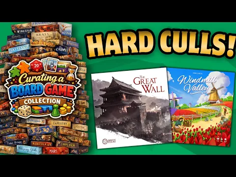 Curating a Board Game Collection: Part 3 - Hard Culls!