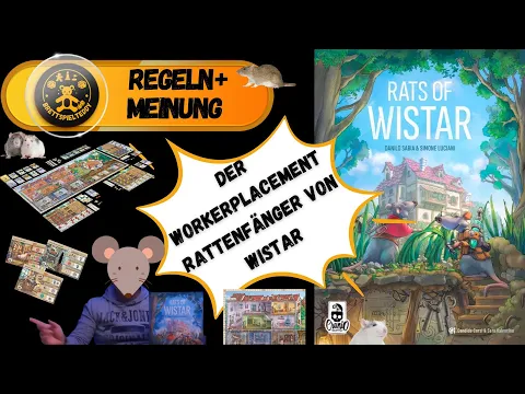 Rats of Wistar - Die Ratten von Wistar - Brettspiel Teddy - Board Games