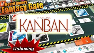 Hands only - Unboxing | Kanban (2020) | Boardgame - Brettspiel
