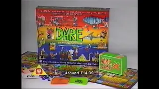 Parker Brothers - Dare! (Board Game) - 1989 Advert