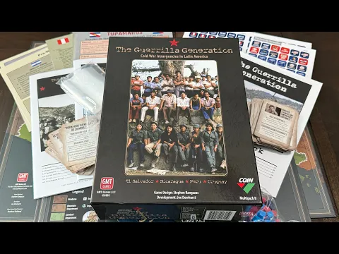 The Guerrilla Generation: Cold War Insurgencies (GMT) - Unbox & Introduction to COIN Multipack II