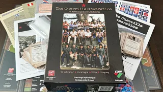 The Guerrilla Generation: Cold War Insurgencies (GMT) - Unbox & Introduction to COIN Multipack II